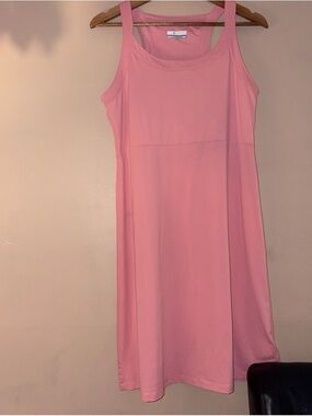 Sleeveless Pink Mini Dress by